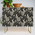 Jackalope - black and cream  Credenza Gallery Image 1