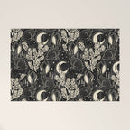 Jackalope - black and cream  Welcome Mat Gallery Image 1