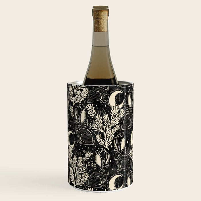 Jackalope - black and cream  Wine Chiller Gallery Image 2