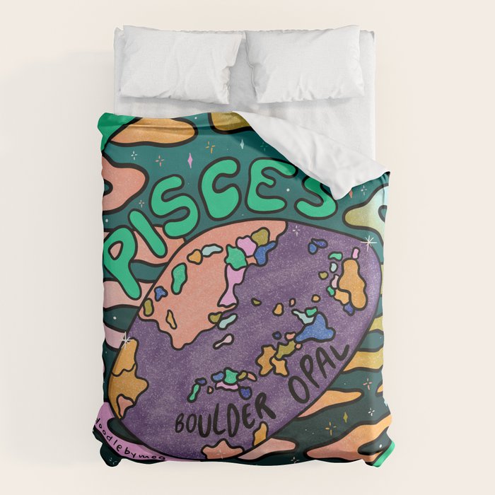 Pisces Crystal Duvet Cover Gallery Image 6