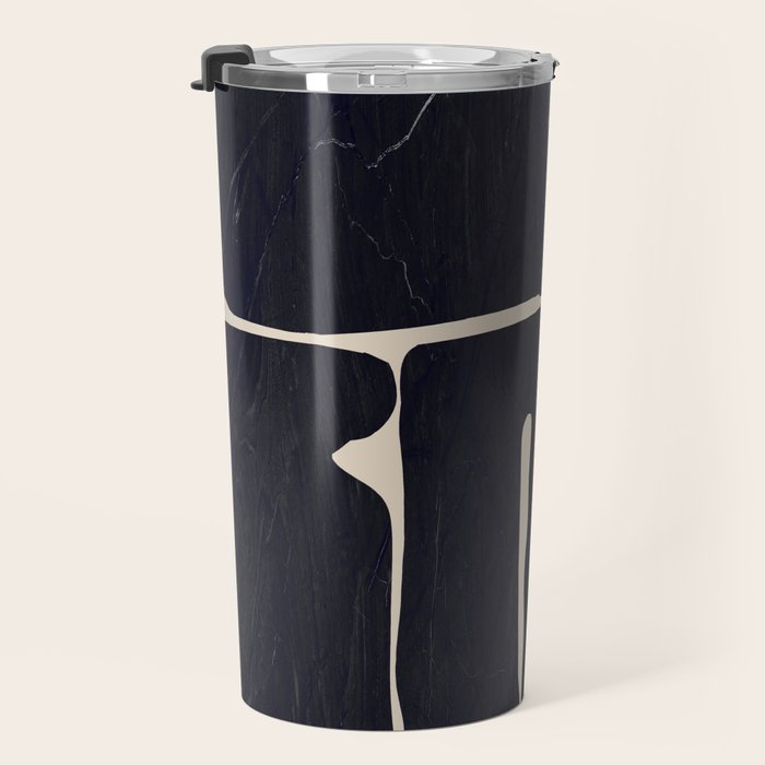 Modern Abstract Minimal Shapes 162 Travel Mug Gallery Image 3