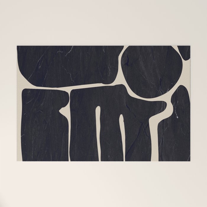 Modern Abstract Minimal Shapes 162 Welcome Mat Gallery Image 1
