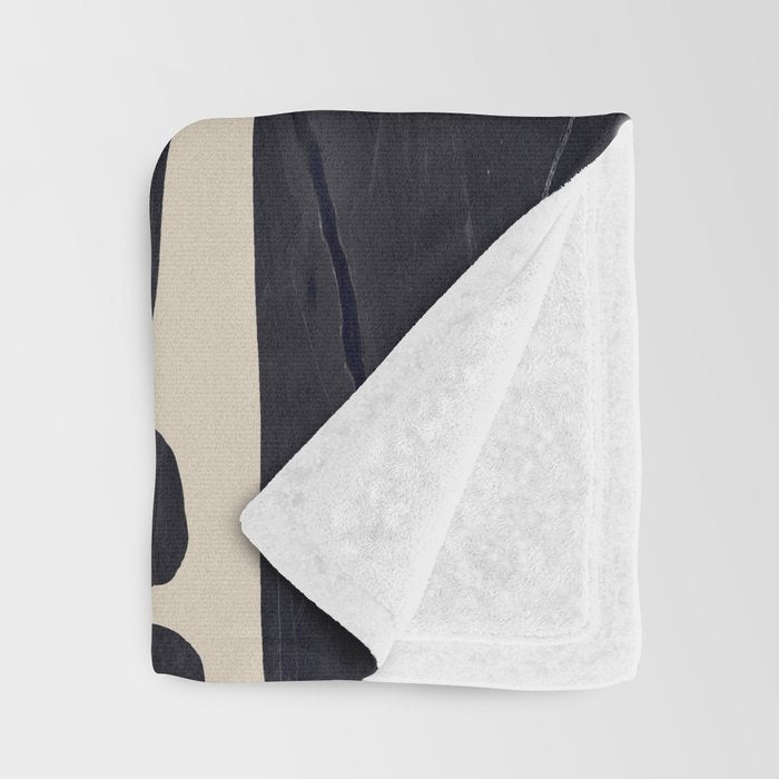 Modern Abstract Minimal Shapes 162 Throw Blanket Gallery Image 3