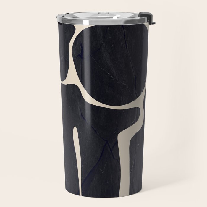 Modern Abstract Minimal Shapes 162 Travel Mug Gallery Image 2
