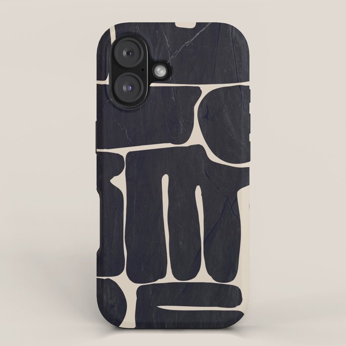 Modern Abstract Minimal Shapes 162 iPhone Case Gallery Image 1