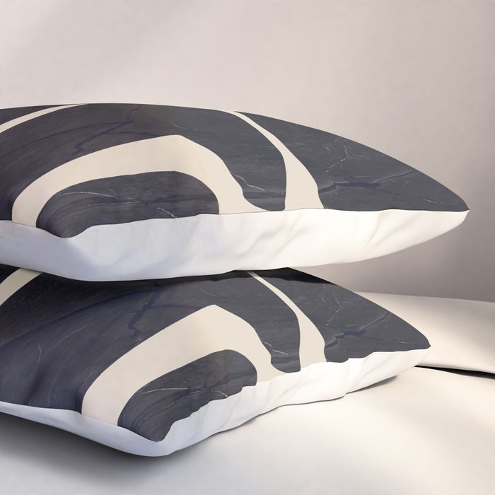Modern Abstract Minimal Shapes 162 Pillow Sham Gallery Image 3