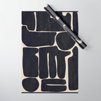 Modern Abstract Minimal Shapes 162 Wrapping Paper Gallery Image 1