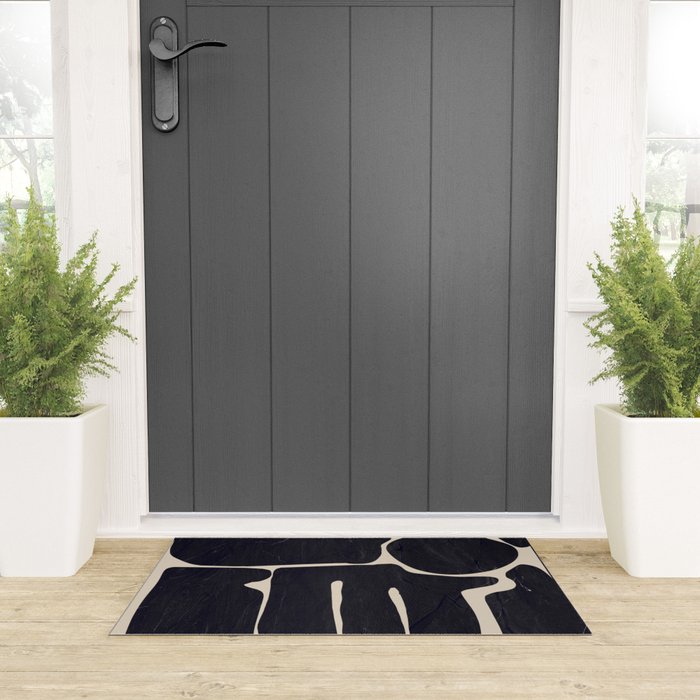 Modern Abstract Minimal Shapes 162 Welcome Mat Gallery Image 3