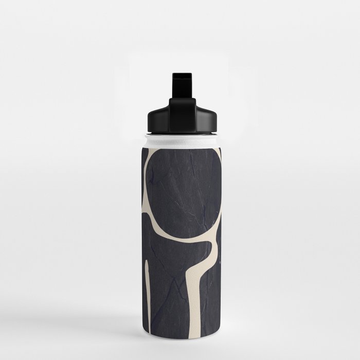 Modern Abstract Minimal Shapes 162 Water Bottle Gallery Image 2