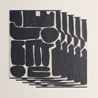 Modern Abstract Minimal Shapes 162 Wrapping Paper Gallery Image 3
