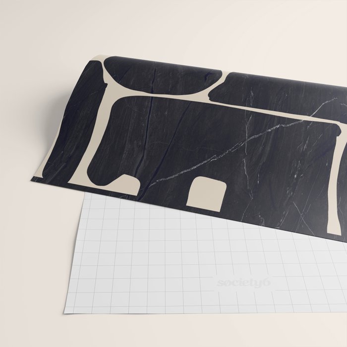 Modern Abstract Minimal Shapes 162 Wrapping Paper Gallery Image 2