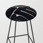 Modern Abstract Minimal Shapes 162 Stool Gallery Image 2