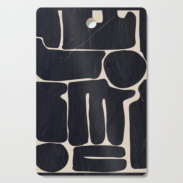 Modern Abstract Minimal Shapes 162 Cutting Board Gallery Image 1