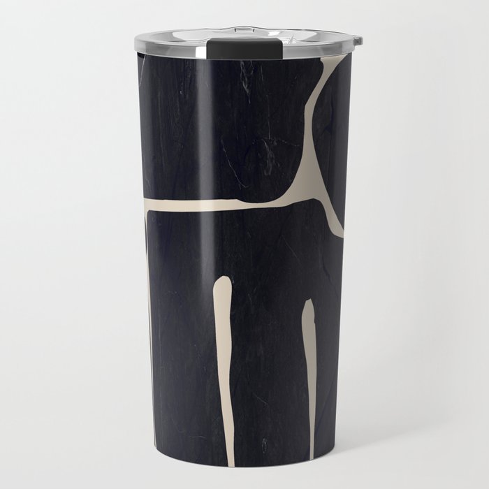 Modern Abstract Minimal Shapes 162 Travel Mug Gallery Image 1