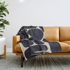 Modern Abstract Minimal Shapes 162 Throw Blanket Gallery Image 1