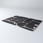 Modern Abstract Minimal Shapes 162 Rug Gallery Image 3