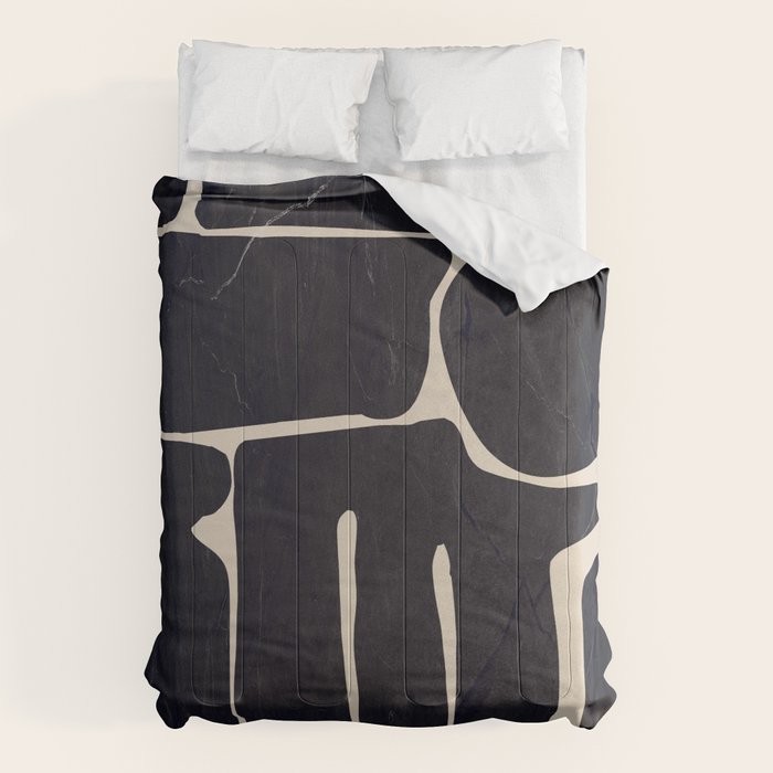 Modern Abstract Minimal Shapes 162 Comforter Gallery Image 6