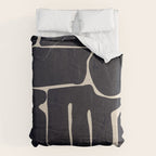 Modern Abstract Minimal Shapes 162 Comforter Gallery Image 6