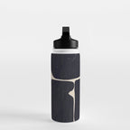 Modern Abstract Minimal Shapes 162 Water Bottle Gallery Image 3