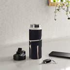 Modern Abstract Minimal Shapes 162 Water Bottle Gallery Image 4