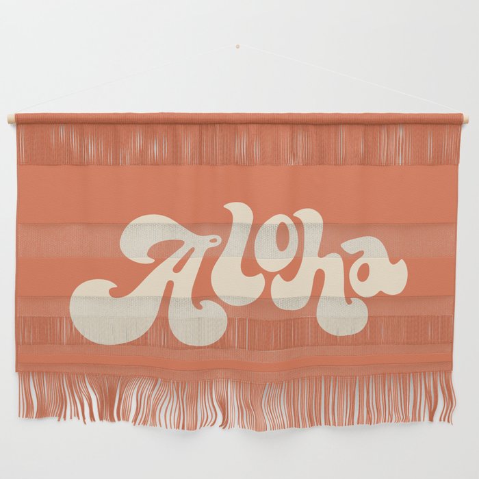 Aloha orange Wall Hanging Gallery Image 1