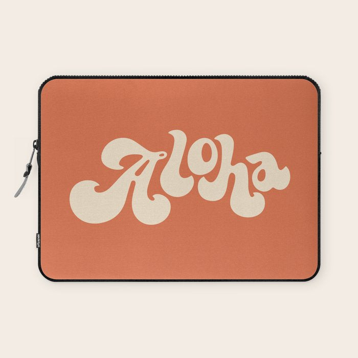 Aloha orange Laptop Sleeve Gallery Image 1