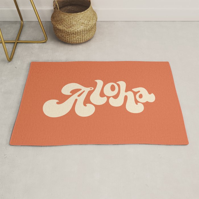 Aloha orange Rug Gallery Image 1