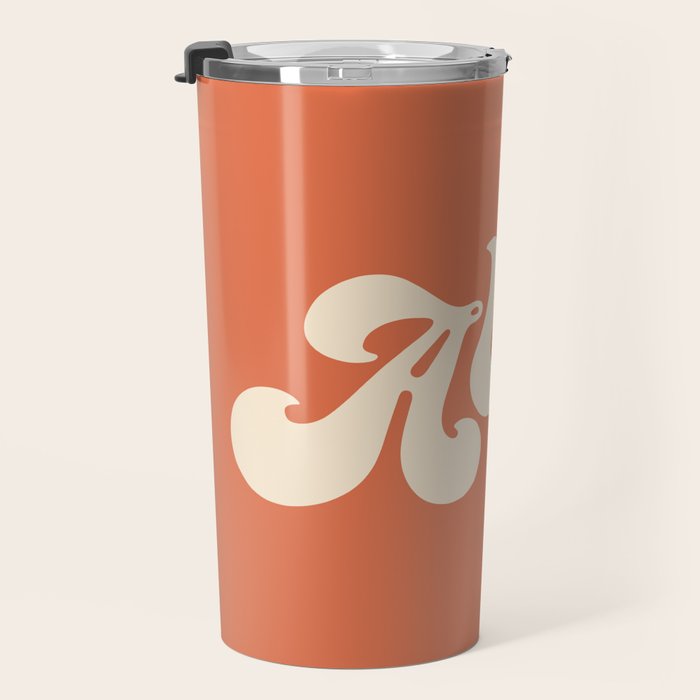 Aloha orange Travel Mug Gallery Image 3
