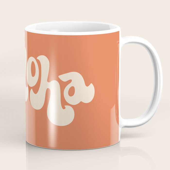 Aloha orange Coffee Mug Gallery Image 1
