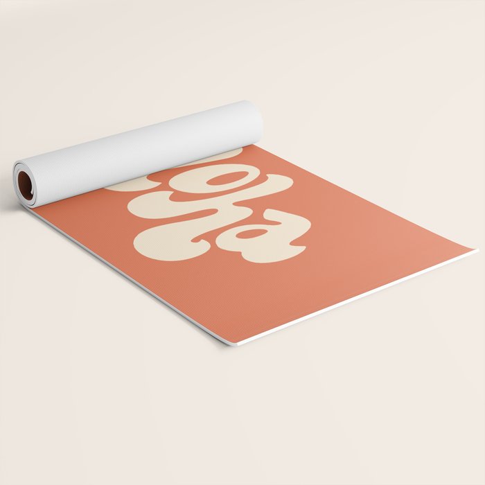 Aloha orange Yoga Mat Gallery Image 2