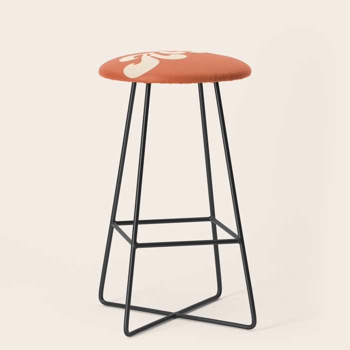 Aloha orange Stool Gallery Image 1
