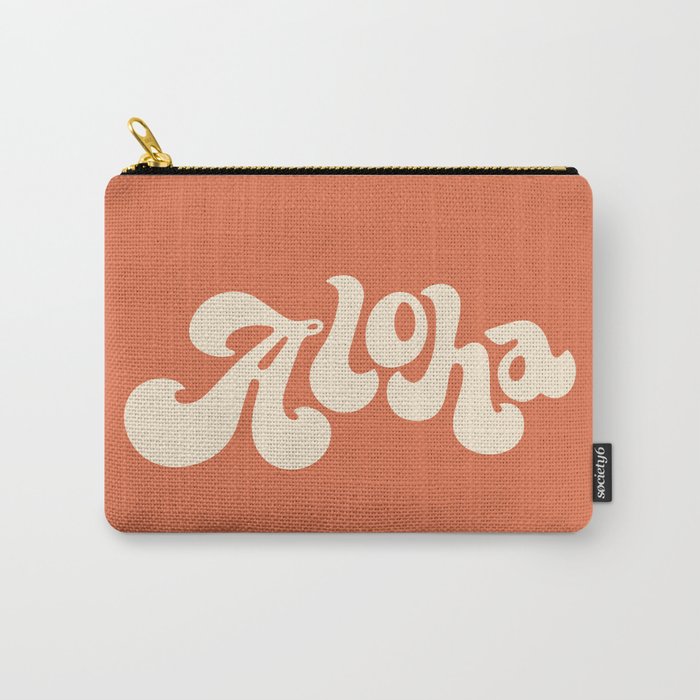 Aloha orange Carry All Pouch Gallery Image 1