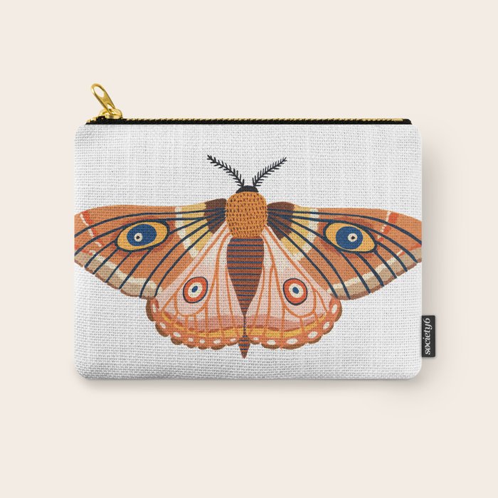 Moth Carry All Pouch Gallery Image 1