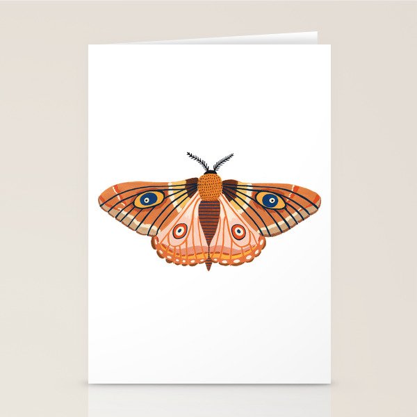 Moth Stationery Card Gallery Image 2
