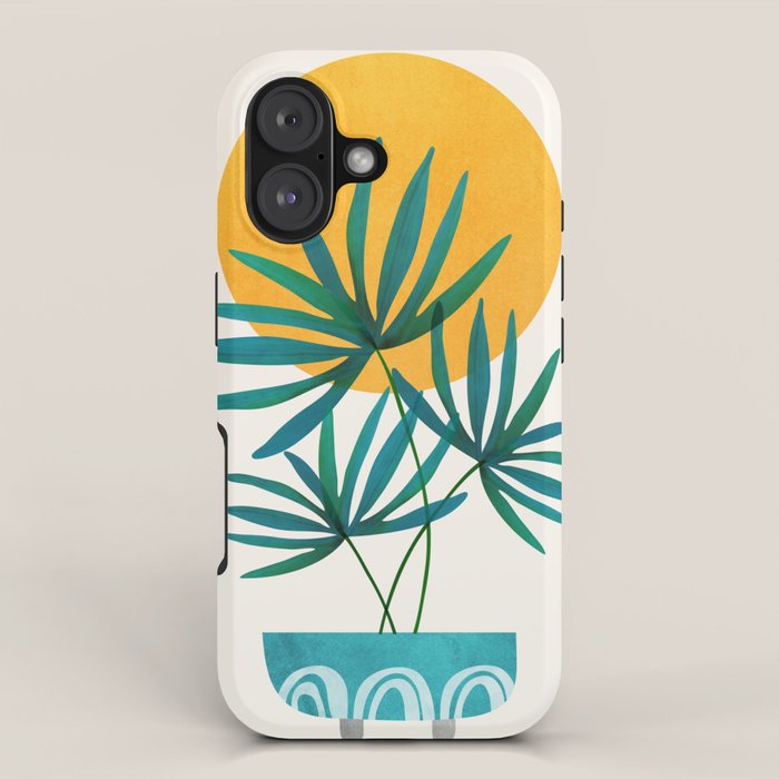 Little Palm + Sunshine iPhone Case Gallery Image 1