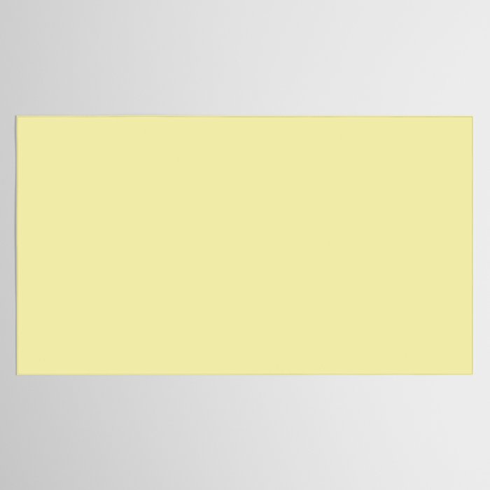 Soft Yellow Solid Color Tablecloth Gallery Image 2
