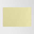 Soft Yellow Solid Color Rug Gallery Image 2
