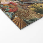 Ocean Life by James M Sommerville 1859 Funky Quirky Cute Cozy Boho Maximalism Maximalist Welcome Mat Gallery Image 2