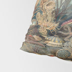 Ocean Life by James M Sommerville 1859 Funky Quirky Cute Cozy Boho Maximalism Maximalist Pillow Sham Gallery Image 4