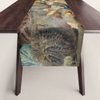 Ocean Life by James M Sommerville 1859 Funky Quirky Cute Cozy Boho Maximalism Maximalist Table Runner Gallery Image 1