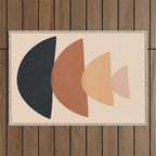 Minimal Shapes No 61 Outdoor Rug Gallery Image 1