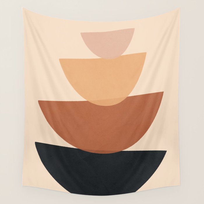 Minimal Shapes No 61 Wall Tapestry Gallery Image 4
