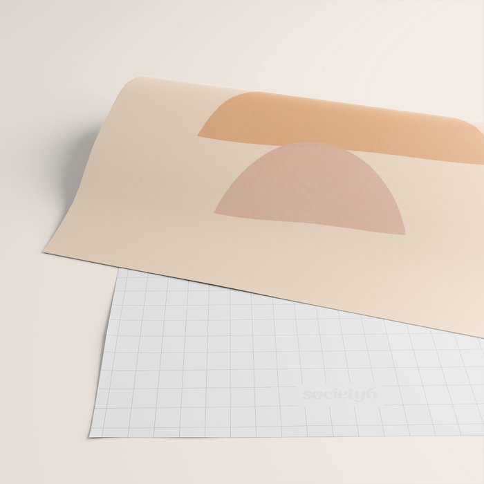 Minimal Shapes No 61 Wrapping Paper Gallery Image 2