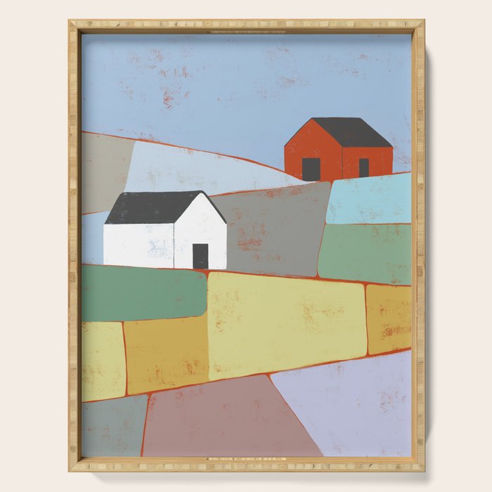 Fields of Color Serving Tray Gallery Image 1