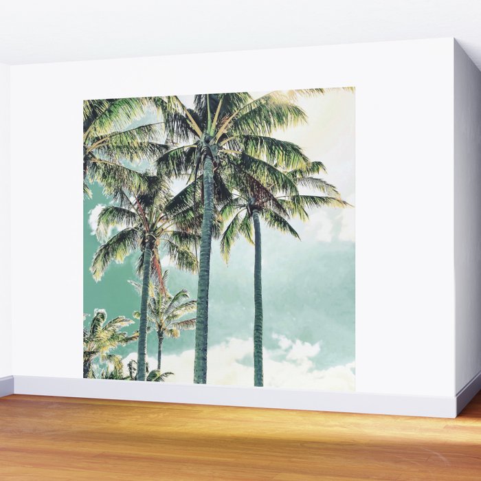 Under the palms Wall Mural Gallery Image 2
