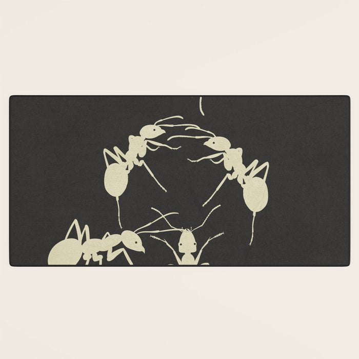 Ants in Formation 6 Desk Mat Gallery Image 3