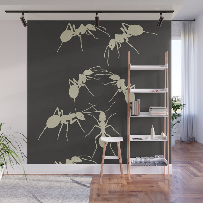 Ants in Formation 6 Wall Mural Gallery Image 1