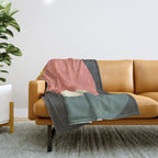 Minimalist Abstract 12 Throw Blanket Gallery Image 1