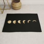 Cat Landscape 57: Phases of the Meow Rug Gallery Image 1