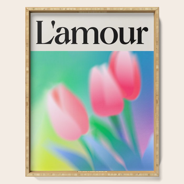 L'amour: Gradient Series 01 Serving Tray Gallery Image 1